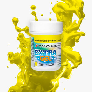 Barwnik spożywczy w żelu Food Colours żolty Yellow Extra Gel 35 g