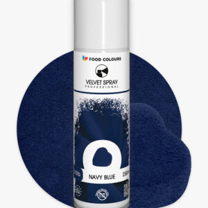 Zamsz w spray’u granatowy Navy Blue 100 ml, Food Colours