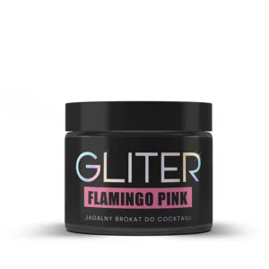 Brokat jadalny w proszku Flamingo pink 10 g Slodki Bufet