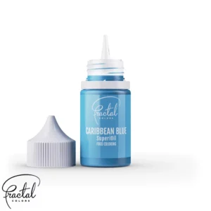 Barwnik spożywczy niebieski olejowy Caribbean Blue 30 ml Fractal