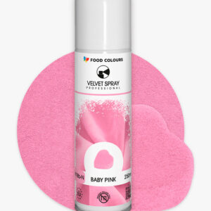 Zamsz w spray’u różowy Baby Pink 100 ml, Food Colours