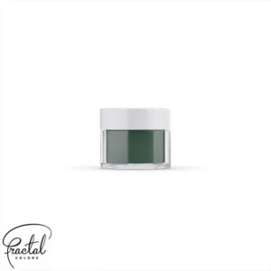Barwnik spożywczy pudrowy matowy zielony Dark Green Fractal 1,5 g