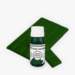 Barwnik spożywczy olejowy Food Colours – Zielony Butelkowy 18 ml