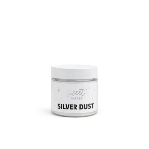 Barwnik spożywczy srebrny jadalny w proszku  Silver Dust Slodki Bufet 10 g