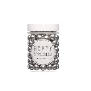 Posypka cukrowa Silver Choco M Happy Sprinkles 90g