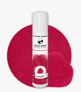 Zamsz w spray’u malinowy Raspberry 250 ml, Food Colours
