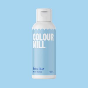 Barwnik spożywczy błękitny olejowy Colour Mill – Baby Blue 100 ml