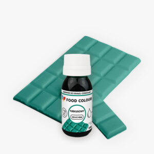 Barwnik spożywczy olejowy Food Colours – Turkusowy 18 ml