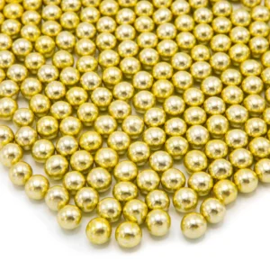 Posypka cukrowa Gold Metalic Choco M Happy Sprinkles 90g
