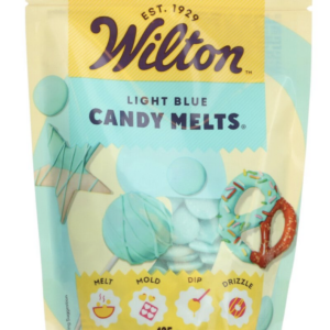 Polewa czekoladowa błękitna Candy Melts Light Blue Wilton 125 g