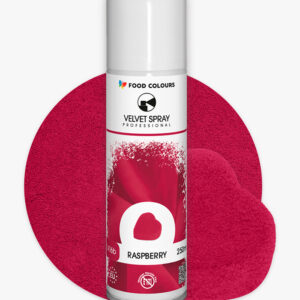 Zamsz w spray’u malinowy Raspberry 100 ml, Food Colours