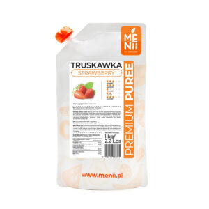 Premium Puree Truskawka Menii 1 kg