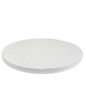 Podklad pod tort bialy sr. 25 cm gładki brzeg