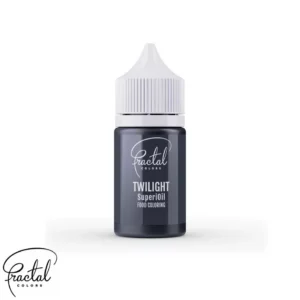 Barwnik spożywczy czarny olejowy Twilight 30 ml Fractal