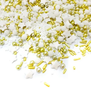 Posypka cukrowa Golden Dust (vegan) Happy Sprinkles 90g