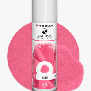 Zamsz w spray’u różowy Rose 250 ml, Food Colours