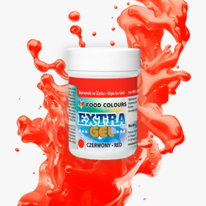 Barwnik spożywczy w żelu Food Colours czerwony Red Extra Gel 35 g