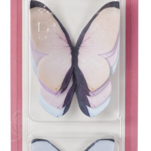 Waflowe motyle pastelowe Rose Decor 8 szt.