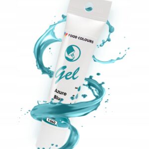 Barwnik w żelu lazurowy Azure Blue Gel Food Colours Tubka 30 g
