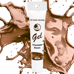 Barwnik w żelu czekoladowy Chocolate Brown Gel Food Colours Tubka 30 g