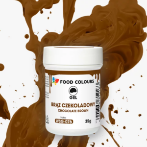 Barwnik spożywczy w żelu Food Colours Brąz Czekoladowy Chocolate Brown 35 g