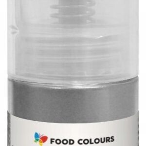 Barwnik spożywczy w sprayu srebrny New Silver Shimmering FoodColours 10g