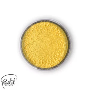 Barwnik spożywczy pudrowy matowy żółty Canary Yellow Fractal 2,5 g