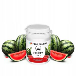 Barwnik naturalny w proszku Fruity Line Watermelon Foodcolours 20g