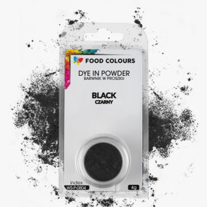 Barwnik spożywczy w proszku Food Colours Czarny Black 4g