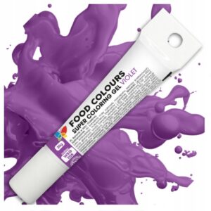 Barwnik w żelu fioletowy Violet Gel Food Colours Tubka 20 g