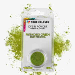 Barwnik spożywczy w proszku Food Colours Zielony Pictachio Green 25g