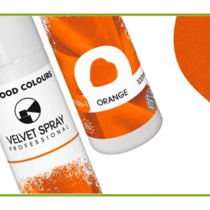 Zamsz w spray’u pomarańczowy 100 ml, Food Colours