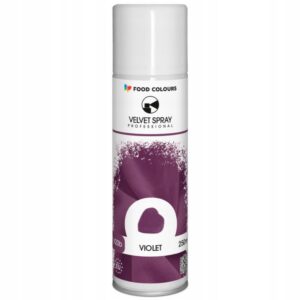 Zamsz w spray’u fioletowy 250 ml, Food Colours