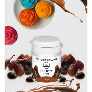Barwnik naturalny w proszku Fruity Line Raisin Foodcolours 20g