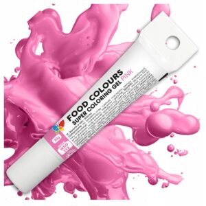 Barwnik w żelu różowy Pink Gel Food Colours Tubka 20 g