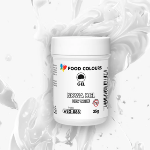 Barwnik spożywczy w żelu Food Colours Bialy New White 35 g