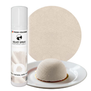 Zamsz w spray’u naturalny biały 100 ml, Food Colours