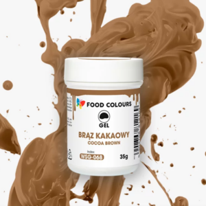 Barwnik spożywczy w żelu Food Colours Brąz Kakaowy Cocoa Brown 35 g