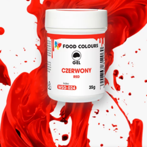 Barwnik spożywczy w żelu Food Colours czerwony Red 35 g
