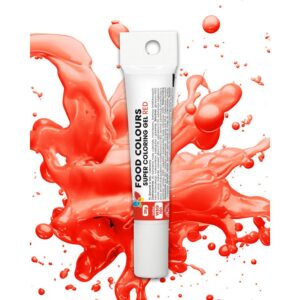 Barwnik w żelu czerwony Red Gel Food Colours Tubka 20 g