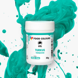 Barwnik spożywczy w żelu Food Colours turkusowy Turquoise 35 g