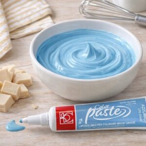 Barwnik spożywczy do mas tłustych w paście błękitny Lipo Azzurro 15 g Modecor