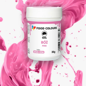 Barwnik spożywczy w żelu Food Colours różowy Pink 35 g