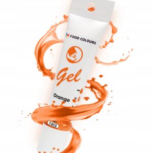 Barwnik w żelu pomarańczowy Orange Gel Food Colours Tubka 30 g