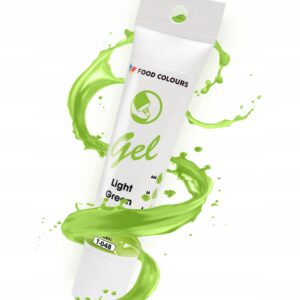 Barwnik w żelu zielony jasny Light Green Gel Food Colours Tubka 30 g