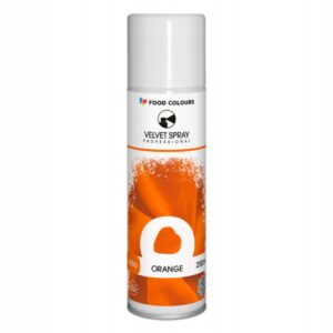 Zamsz w spray’u pomarańczowy Orange 250 ml, Food Colours