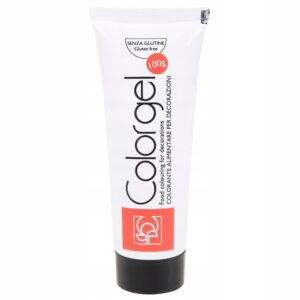 Barwnik spożywczy w żelu czarny Nero Fluo 100g Modecor