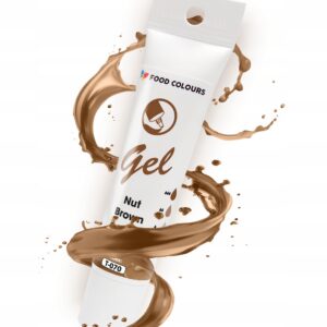Barwnik w żelu orzechowy Nut Brown Gel Food Colours Tubka 30 g
