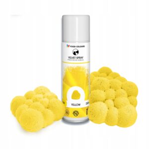 Zamsz w spray’u zolty 250 ml Food Colours