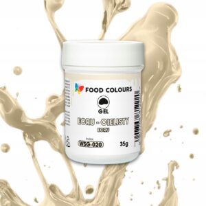 Barwnik spożywczy w żelu Food Colours cielisty Ecru 35 g